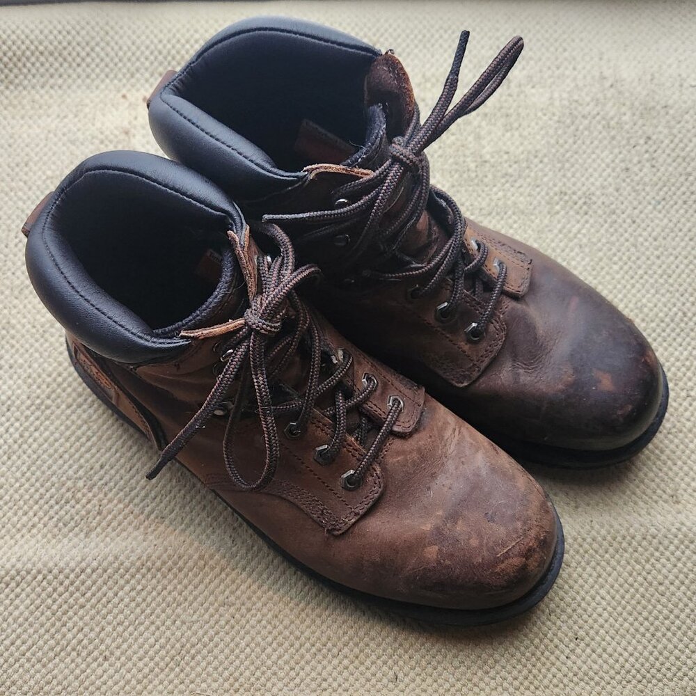 Timberland Pro Series Mens Steel Toe Work Boot Size 10.5 M 33034 F2413-11 75 EH